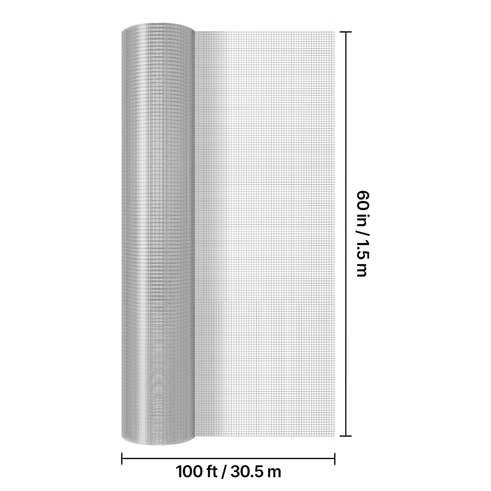 60 in / 1.5 m  
100 ft / 30.5 m