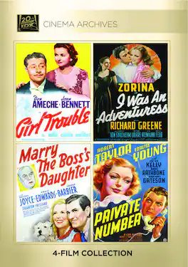 Girl Trouble;I Was An Adventuress;Marry The Boss's Daugh-DVD