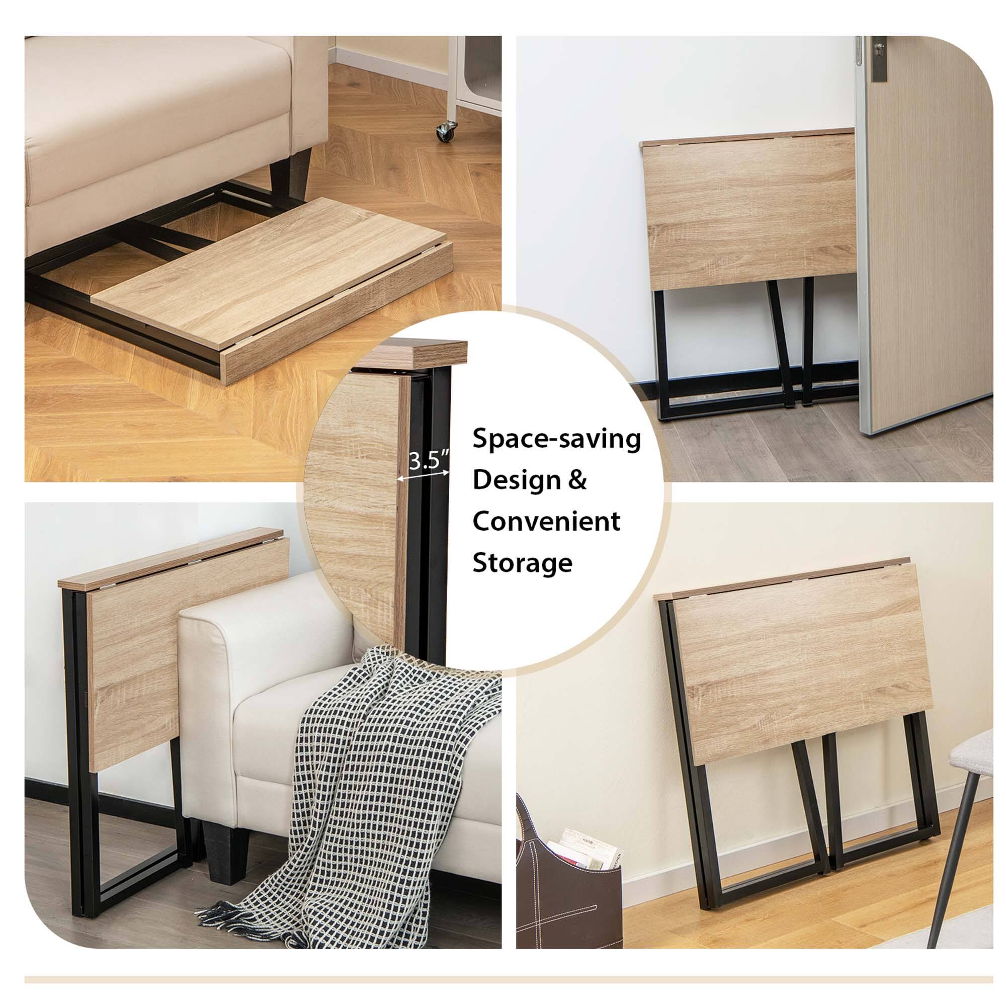 Space-saving 3.5" Design & Convenient Storage