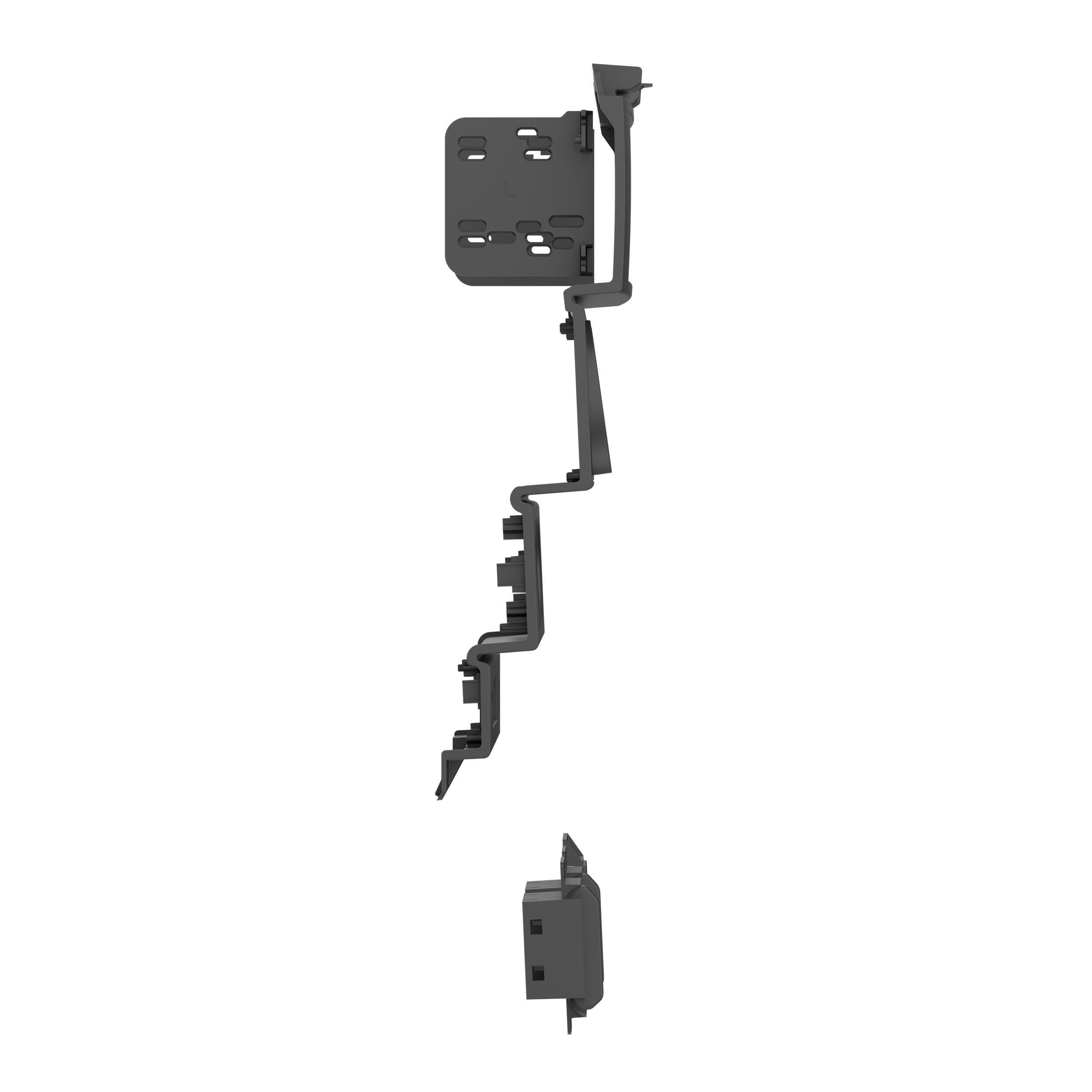 Alt View 12. Metra - Metra Full Dash Replacement Radio Installation Kit for 2007–2010 Jeep Wrangler JK Vehicles - Black.