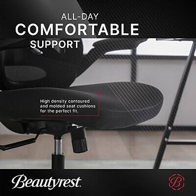 ALL-DAY COMFORTABLE SUPPORT

High density contoured and molded seat cushions for the perfect fit.

Beautyrest