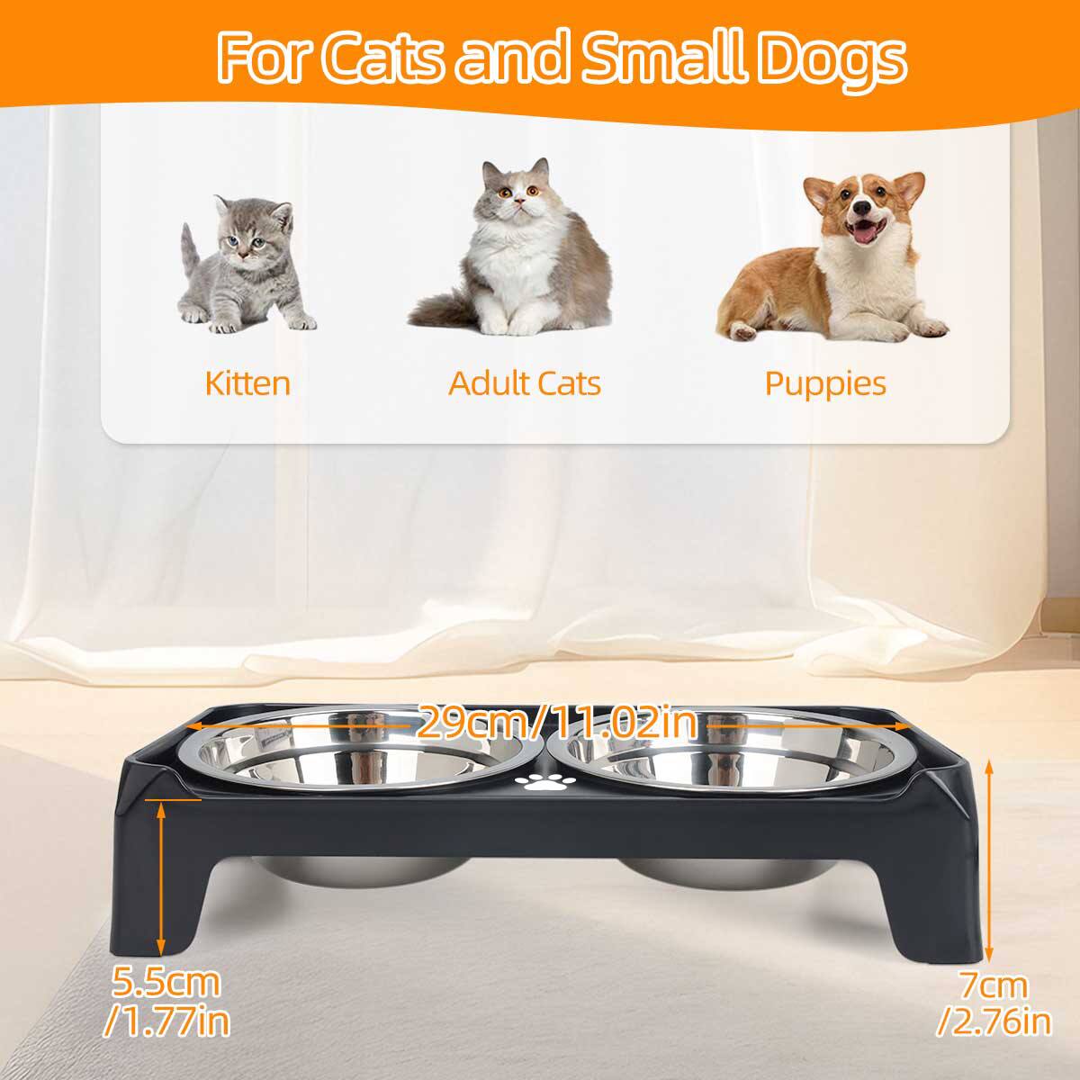 For Cats and Small Dogs

- Kitten
- Adult Cats
- Puppies

Dimensions:
- 29cm / 11.02in
- 5.5cm / 1.77in
- 7cm / 2.76in