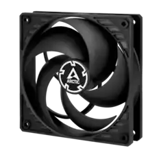 Front. Arctic - Arctic ACFAN00118A P12 - Pressure-optimised 120 mm Fan - Black.