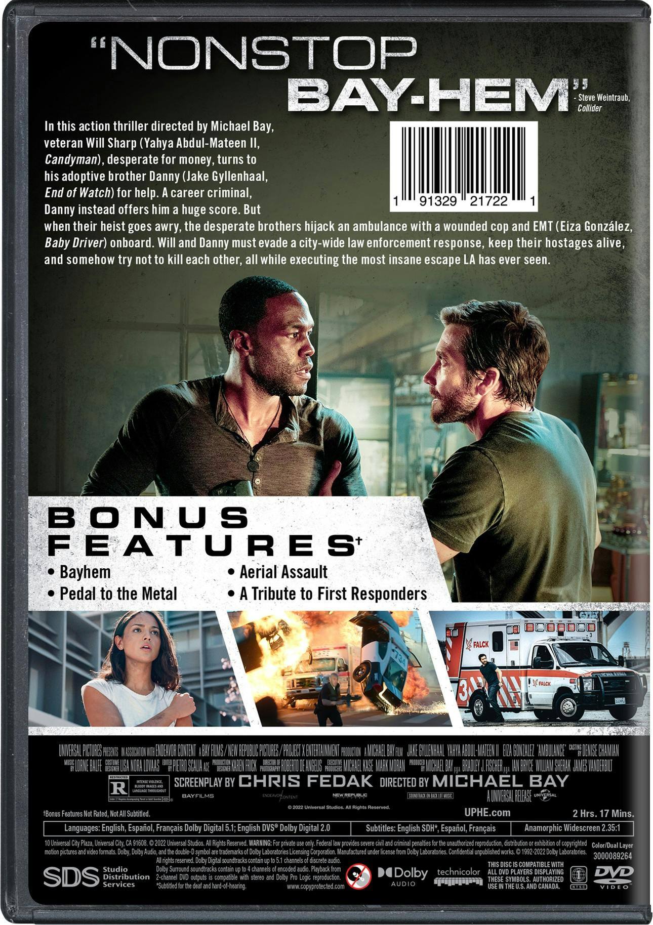 Back. Ambulance [DVD].