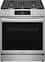 Frigidaire - Gallery 6.0 Cu. Ft. Slide-In Gas Range with Stone-Baked Pizza and 15+ Ways to Cook - Stainless Steel