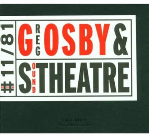 Greg Osby - Greg Osby and Sound Theatre  - COMPACT DISCS