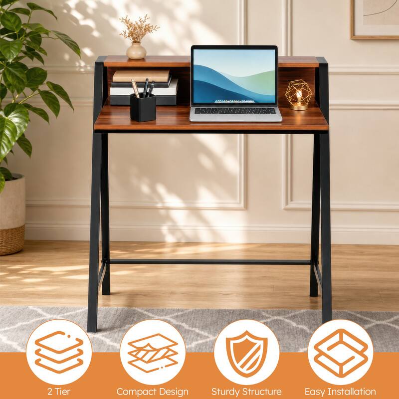 2 Tier Compact Design Sturdy Structure Easy Installation