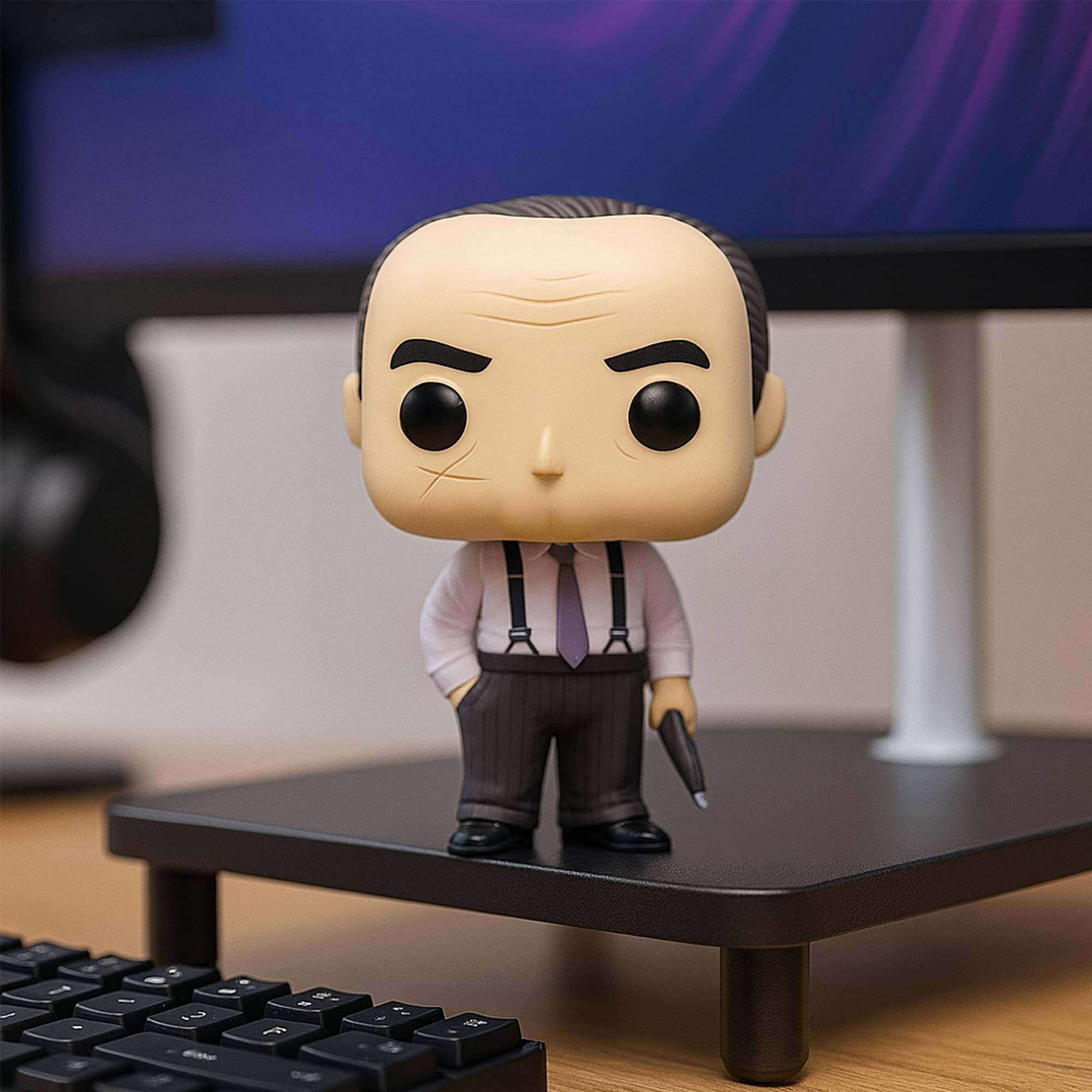 Alt View 3. DC Universe - The Batman Funko POP Vinyl Figure | The Penguin CHASE - Brown.