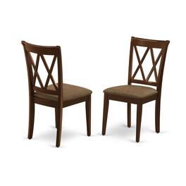 East West Furniture - Dining Chair - Mahogany