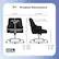 Serta Product Dimensions:
- Width: 26"
- Depth: 29.5"
- Back Height: 18.5"
- Seat Depth: 20"
- Inner Seat Width: 19"
- Weight Capacity: 275 lb.
- Chair Height Max: 40.5"
- Chair Height Min: 36.5"
- Seat Height Max: 24"
- Seat Height Min: 20"