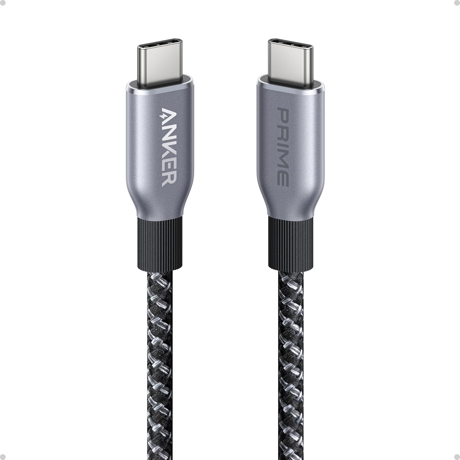 Anker - Prime USB C to USB C Cable - Black