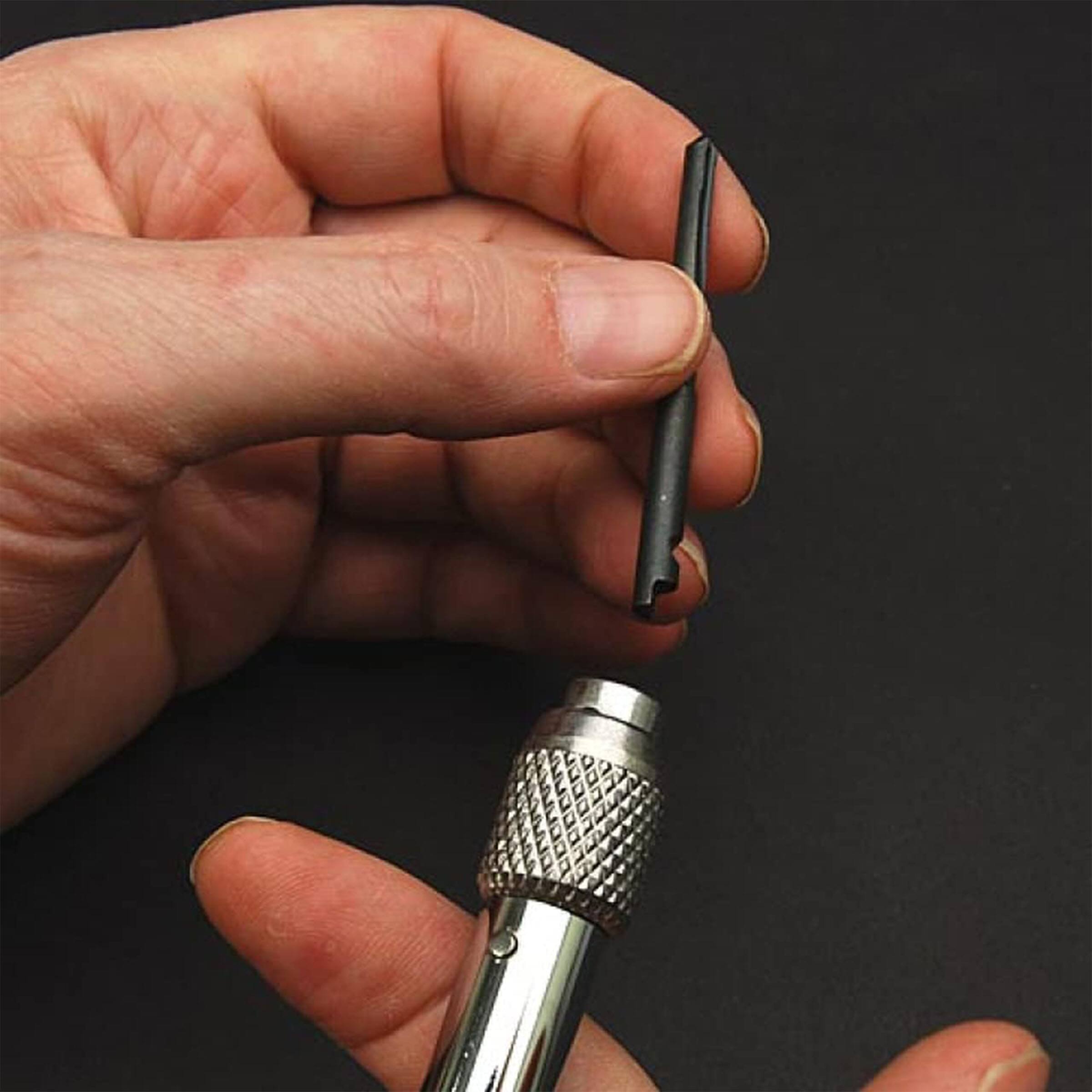 Alt View 6. Kings County Tools - Classic Yankee Push Drill Replacement Bits Set of 8 - Gray.