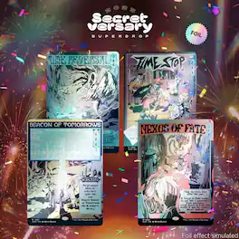 Wizards of The Coast - Magic: The Gathering TCG: Secret Lair Tales of the Time Stoppers - Foil
