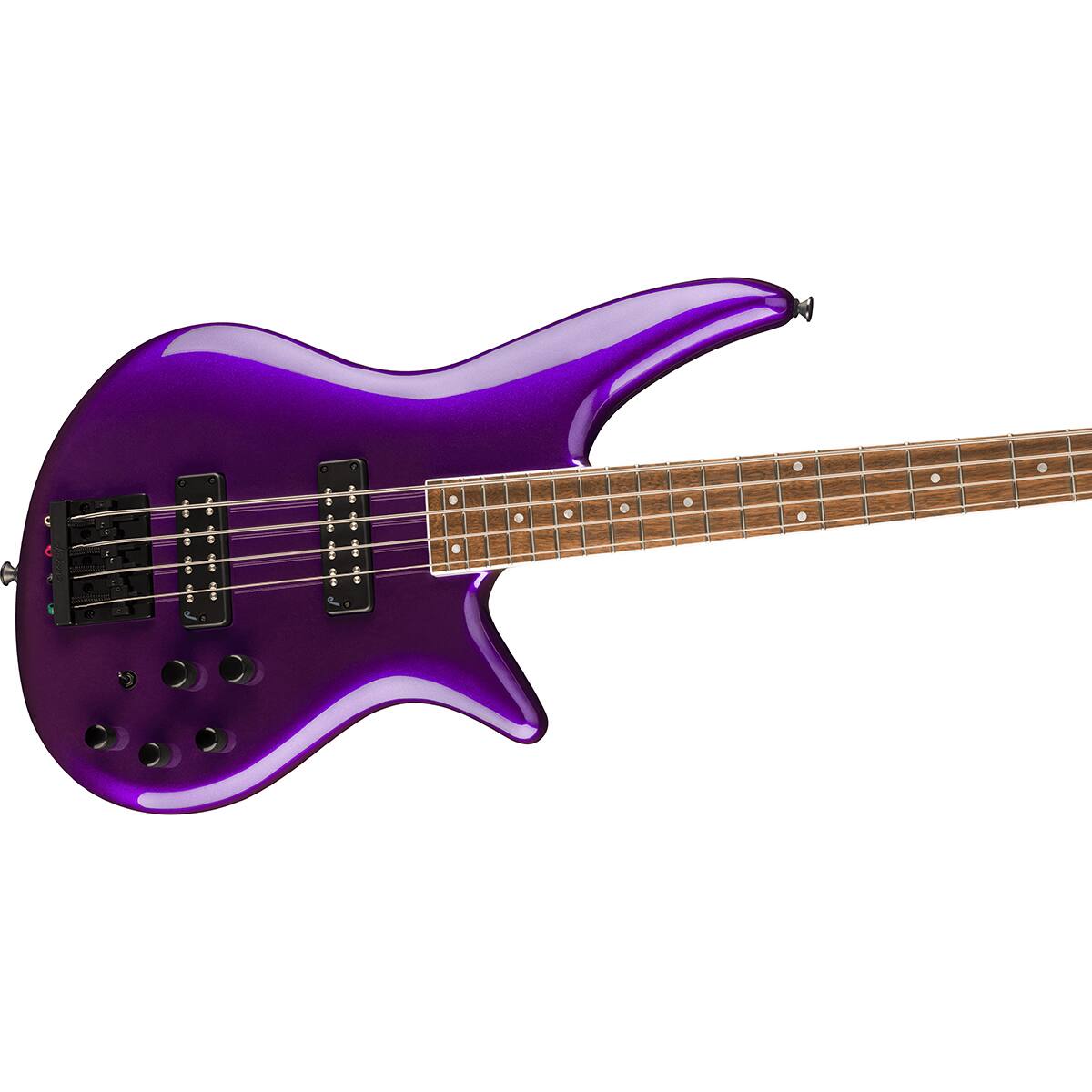 Alt View 3. Jackson - Jackson X Series Spectra Bass SBX IV Bass Guitar - Deep Purple Metallic.