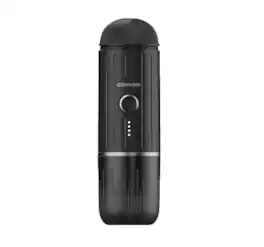 Conano - Fast self-heating Portable Electric Espresso Coffee Maker, 2 IN 1 Extraction, Support Ground Coffee and Capsule - Gray