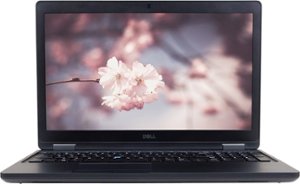Dell - Latitude 5580 15.6" Refurbished Laptop - Intel 7th Gen Core i7 with 32GB Memory - Intel HD Graphics 620 - 512GB SSD - Black - Front_Zoom