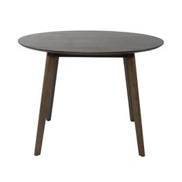 Starlight Canyon Home - Round Dining Table with Drop Leaves – Small Round Kitchen Table - Brown