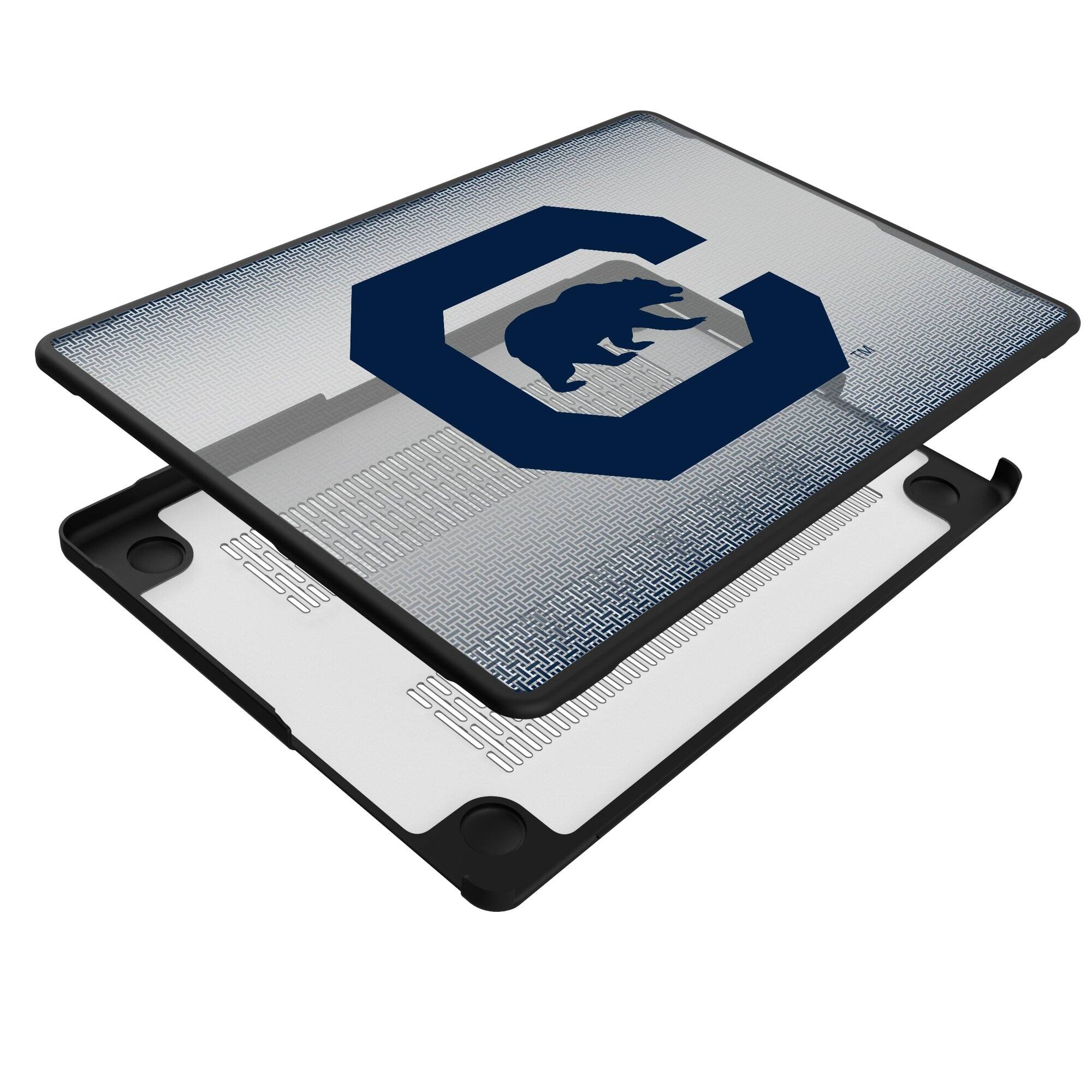 Alt View 2. Keyscaper - Cal Bears Linen MacBook Case - Pro 14 in - Multicolor.