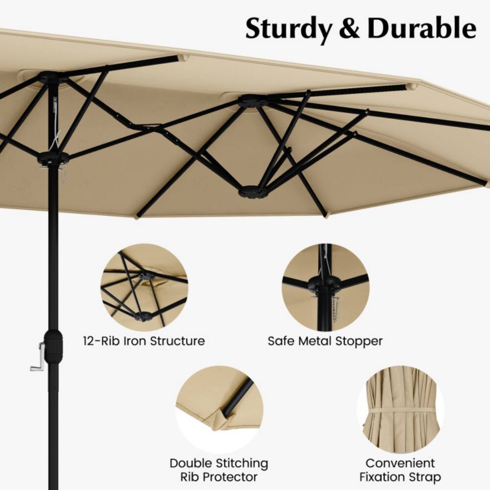 Sturdy & Durable  
12-Rib Iron Structure  
Safe Metal Stopper  
Double Stitching Rib Protector  
Convenient Fixation Strap