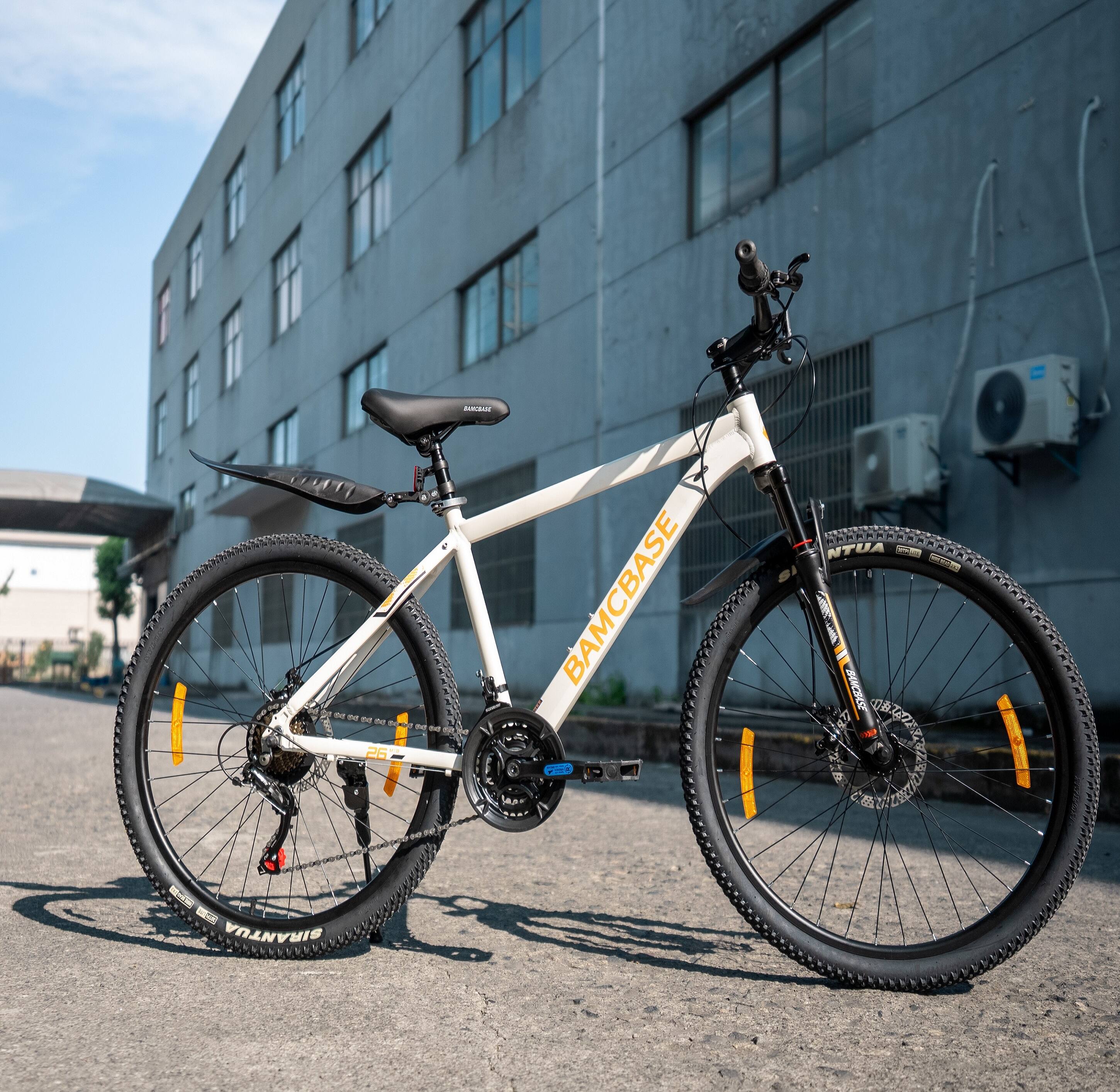 HILAND BAMCBASE Mountain Bike 26 inch, 21 Speed Aluminum Alloy MTB