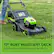 20 greenworks T greenworks A 60 17" RUST RESISTANT DECK LIGHTWEIGHT FOR ENHANCED MOBILITY