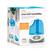 Angle. CRANE - 1 Gal. Ultrasonic Cool Mist Humidifier - Blue/White.