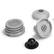 Angle. Intex - Above Ground Swimming Pool Water Jet Connector Replacement Part Kit - Gray.
