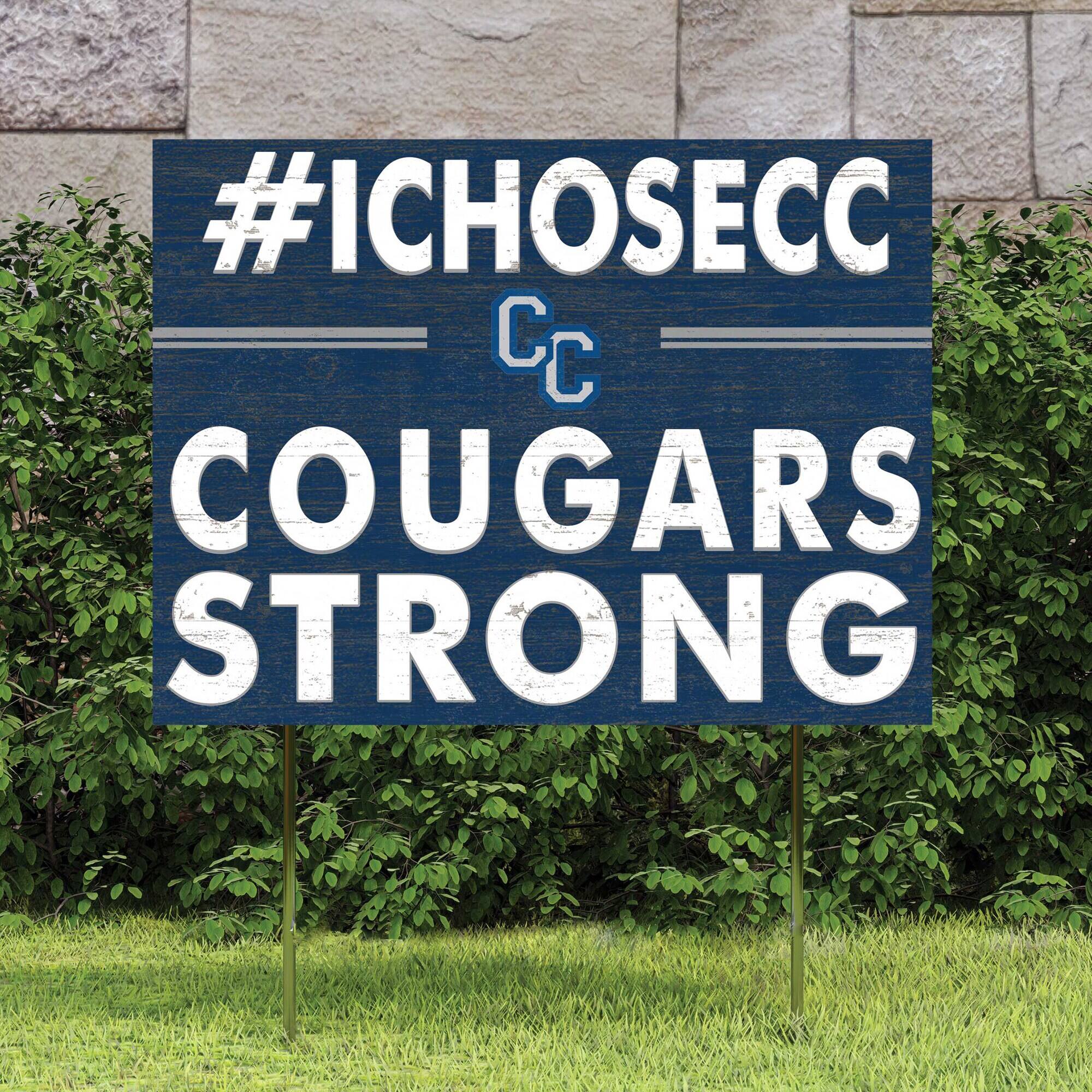 #ICHOSECC  
CC  
COUGARS  
STRONG