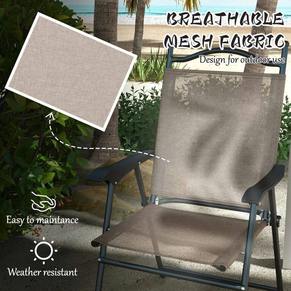 BREATHABLE MESH FABRIC Design for outdoor use Easy to maintance Weather resistant