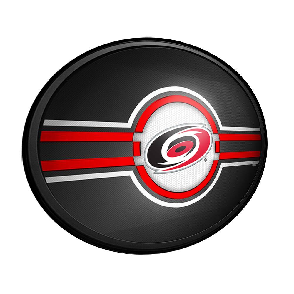 Alt View 1. The Fan-Brand - Carolina Hurricanes 18'' x 14'' Team Color Slimline Illuminated Wall Sign - Multicolor.