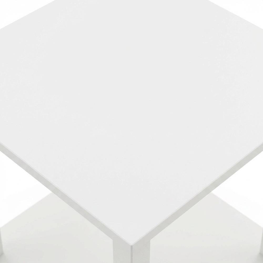 Alt View 1. FurniFact - White nightstand set with sleek contemporary style and versatile design - White/White.