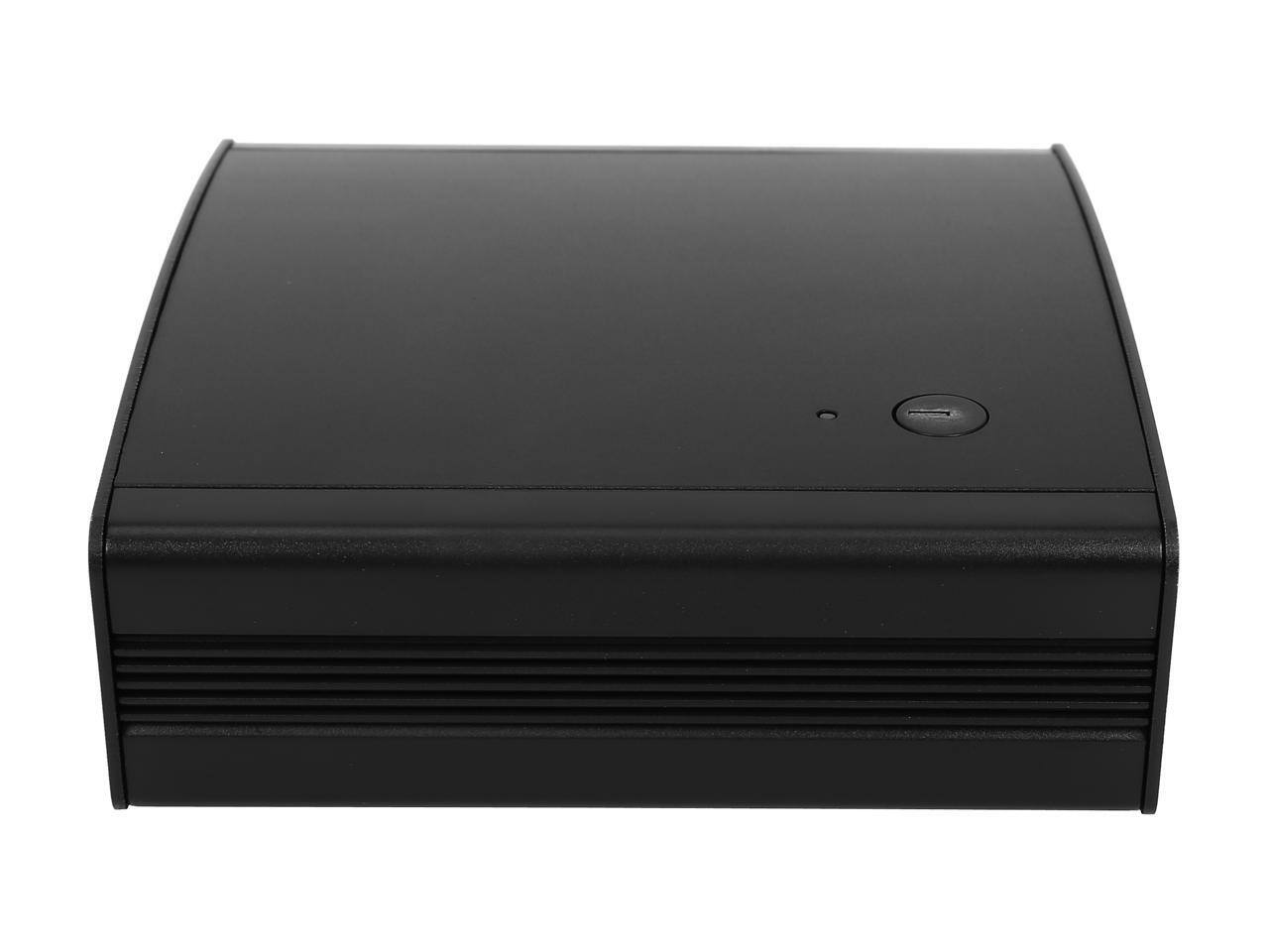 Alt View 2. SilverStone - SilverStone PT15B-H1D2 Black Aluminum / Plastic Computer Case with 1x HDMI and 2x Display Ports - Black.