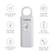 Loud, ear-piercing siren grabs nearby attention
High-intensity, easy-to-spot strobing light
Rechargeable battery for long-term use
Included USB-C cable for easy charging
Included carabiner to take keychain anywhere
Made sturdy with durable, impact-resistant material