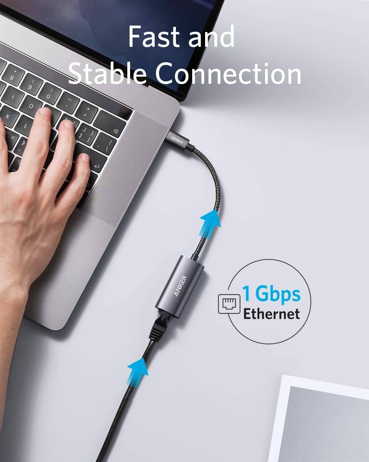 Fast and Stable Connection, 1 Gbps Ethernet, ANKER