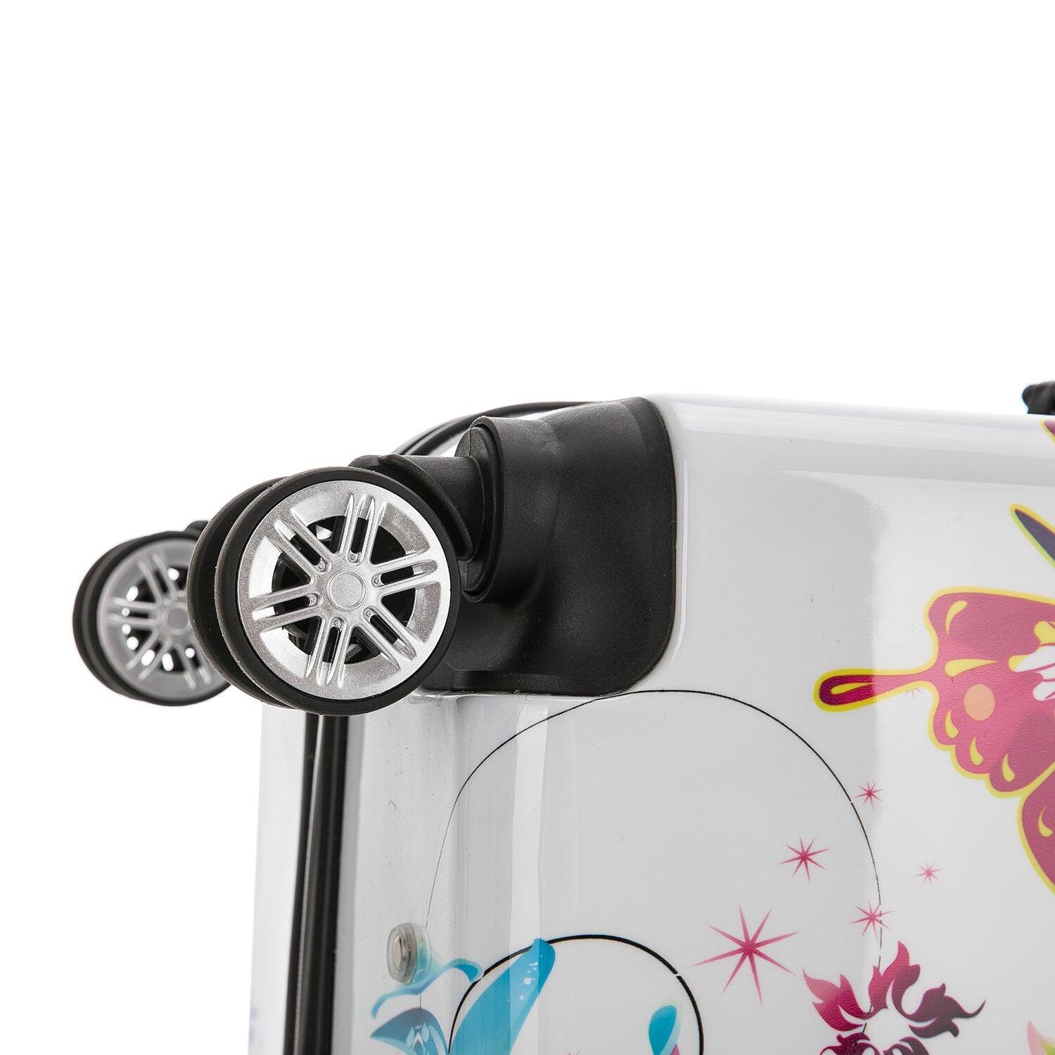 Alt View 4. InUSA - Fusion Prints lightweight hardside Spinner Luggage 28" - FUSION.