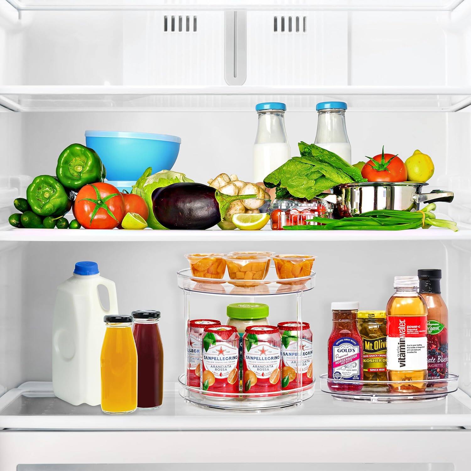 Sure, here is the corrected and grouped text from the image:

- Sanpellegrino
- Aranciata
- Rosata
- Golds
- Mr. Olive
- Vitaminwater
- Powerade
- Organic
- Acai Blueberry
- Airette
- Bossa
- Oliv Mt.
- KONELR
- SOL
- water
- ianc kO
- vitaminwater
- ate
- AIRETTE
- Blo