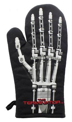 Nerd Block - The Terminator Oven Mitt - Black