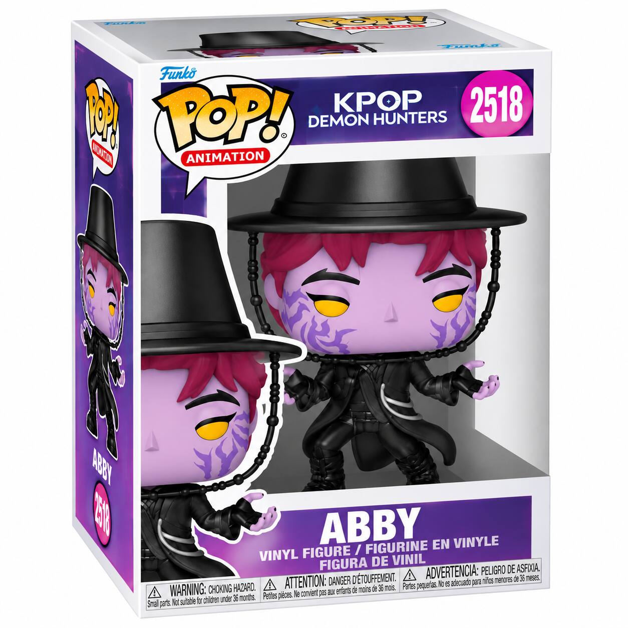 Funko Pop! KPop Demon Hunters Abby #2518 Vinyl Figure