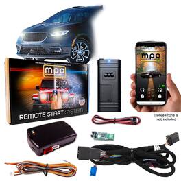 MPC - Smartphone | Key Fob Activated Remote Start For 2021-2022 Chrysler Grand Caravan - Black