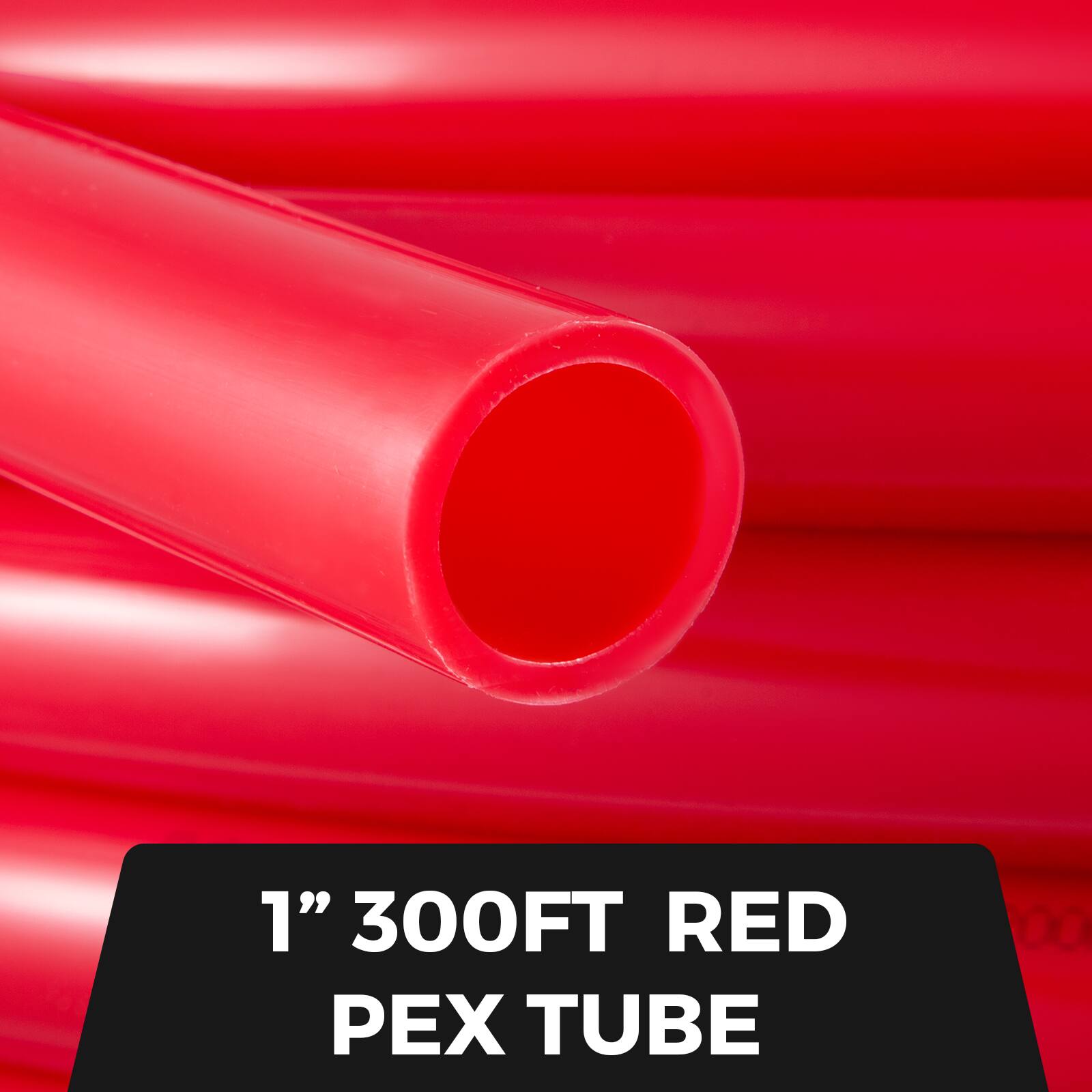 1" 300FT RED PEX TUBE