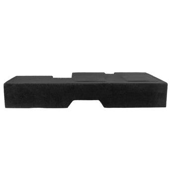 Alt View 2. NVX - 2007-2017 Toyota Tundra Double Cab - Custom-Fit Empty Dual 10" Sealed Subwoofer Enclosure - Black.