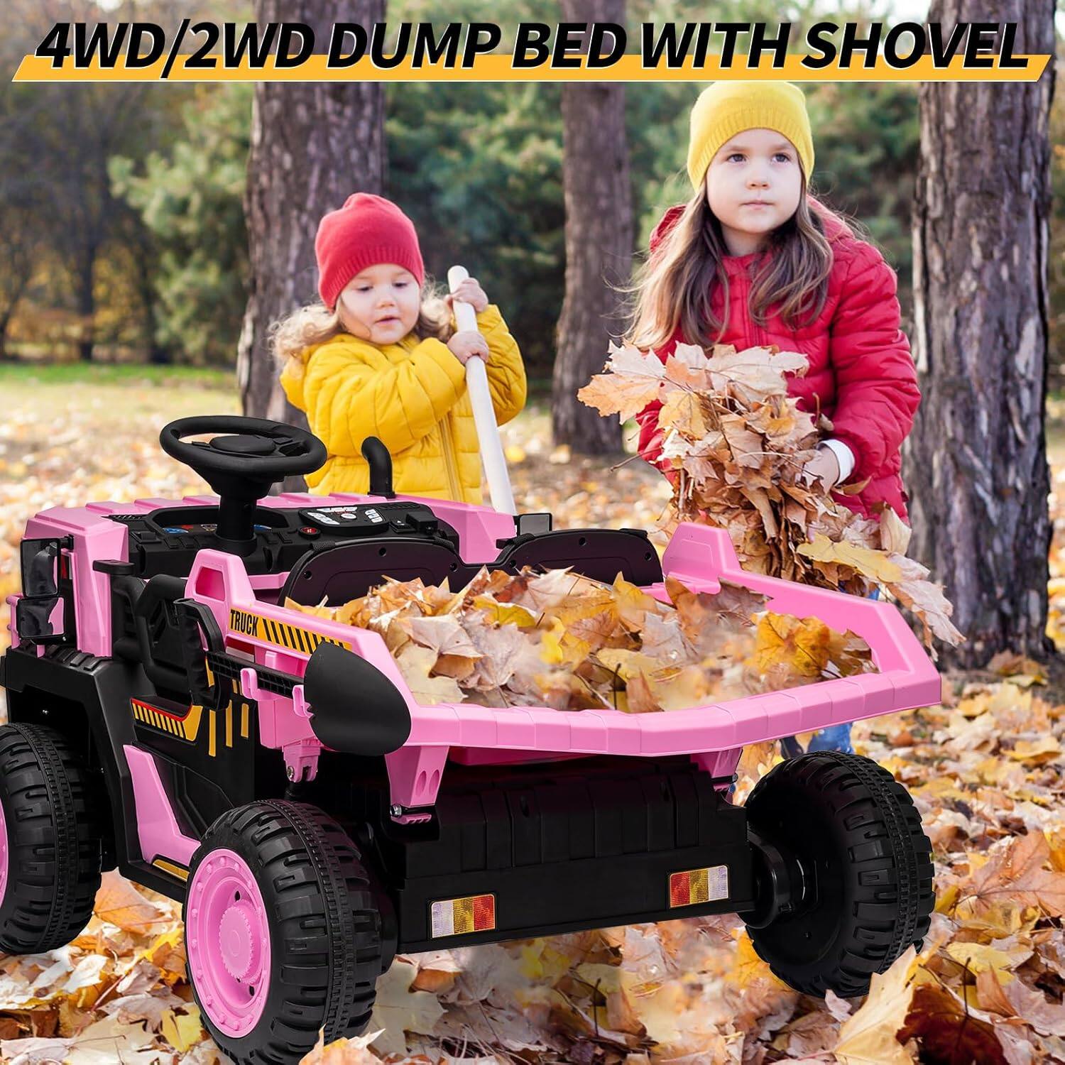 4WD/2WD DUMP BED WITH SHOVEL