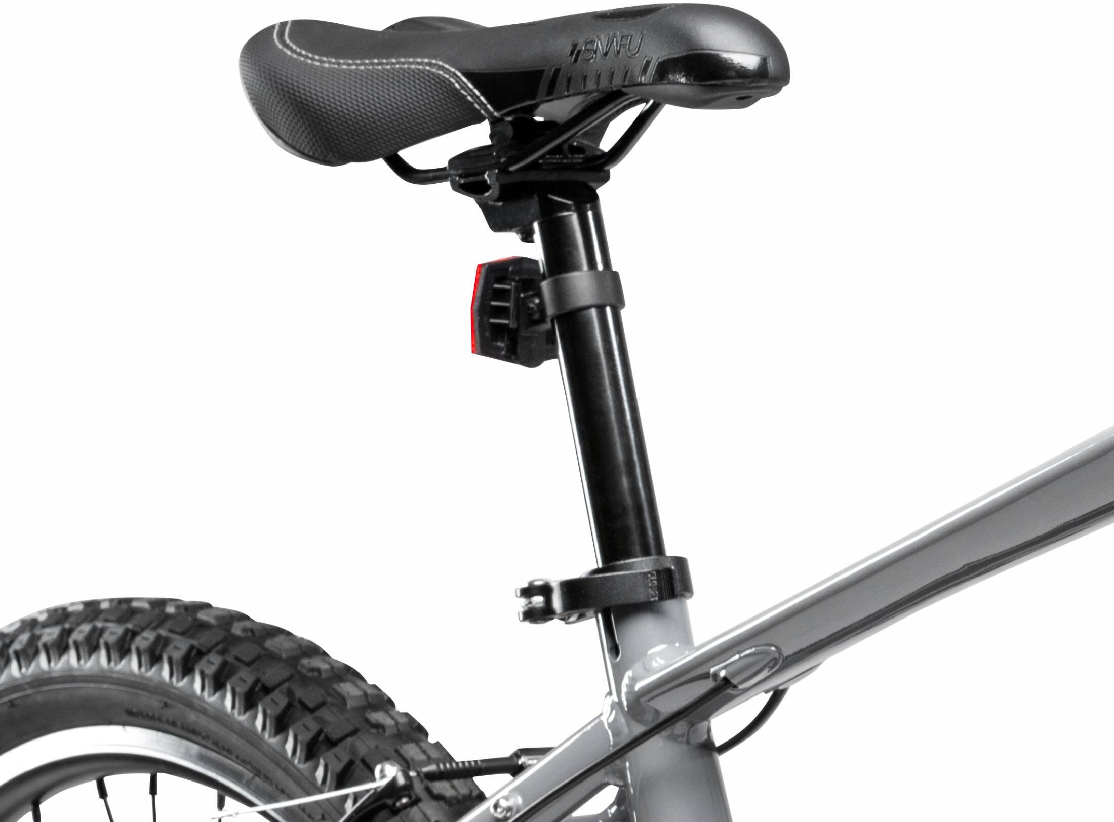 Alt View 4. Hyper - 26" Mountain Electric Bike eBike 20mph Max Speed - 35 Mile Operating Range - Class 2 Throttle - UL Approved & Certified - Grey.