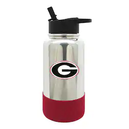 Great American Products - Georgia Bulldogs 32oz. Team Color Chrome Hydration Bottle - Multicolor