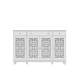 Famapy - Buffet Sideboard: Organize & Elevate Your Dining Space - White