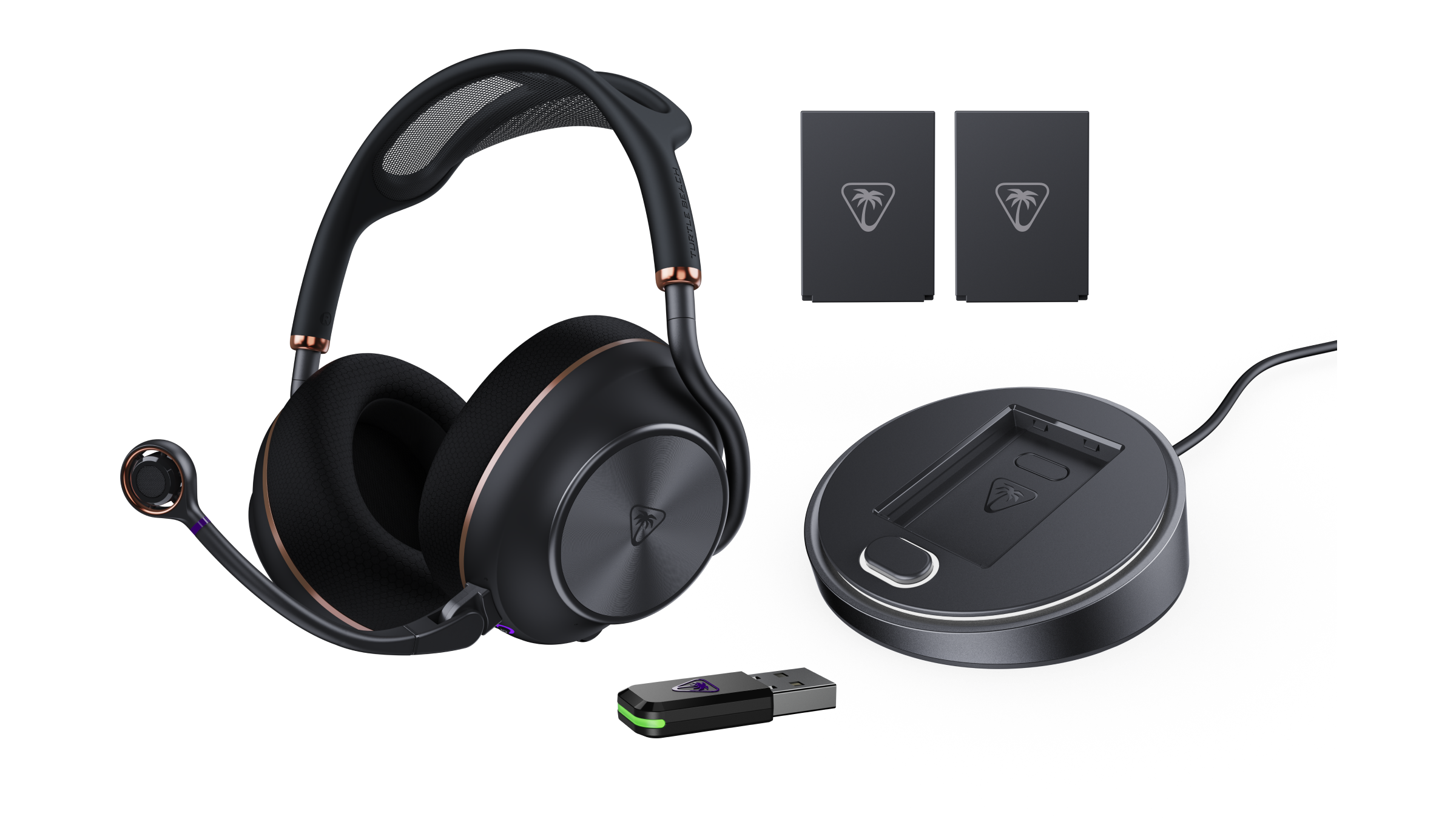 Alt View 21. Turtle Beach - Stealth Pro II Multiplatform Wireless Gaming Headset for Windows, PlayStation 5, PlayStation 4, & Mobile - Black.