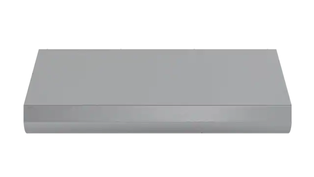 Front. Broan - Broan Elite E64000 Series Under-Cabinet Range Hood - Stainless Steel.