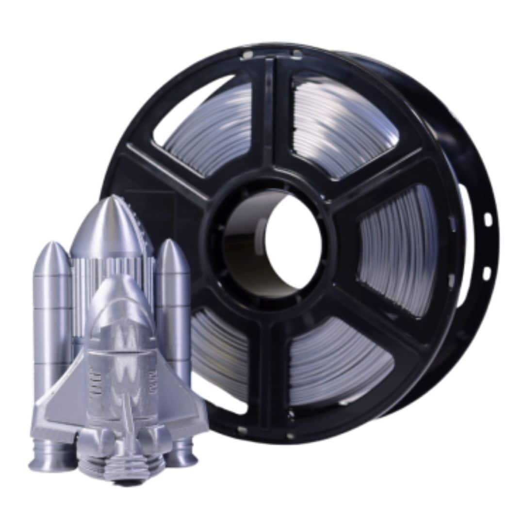 MakerBot - Sketch PLA Filament Shimmering Silver (1kg, 2.2lbs)