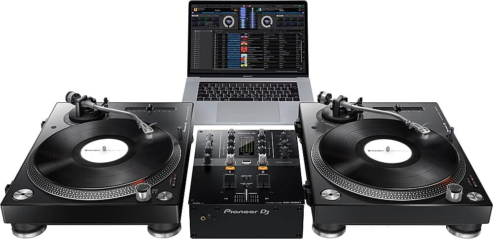 Pioneer DJ PLX 500 High torque, direct drive turntable Black PLX