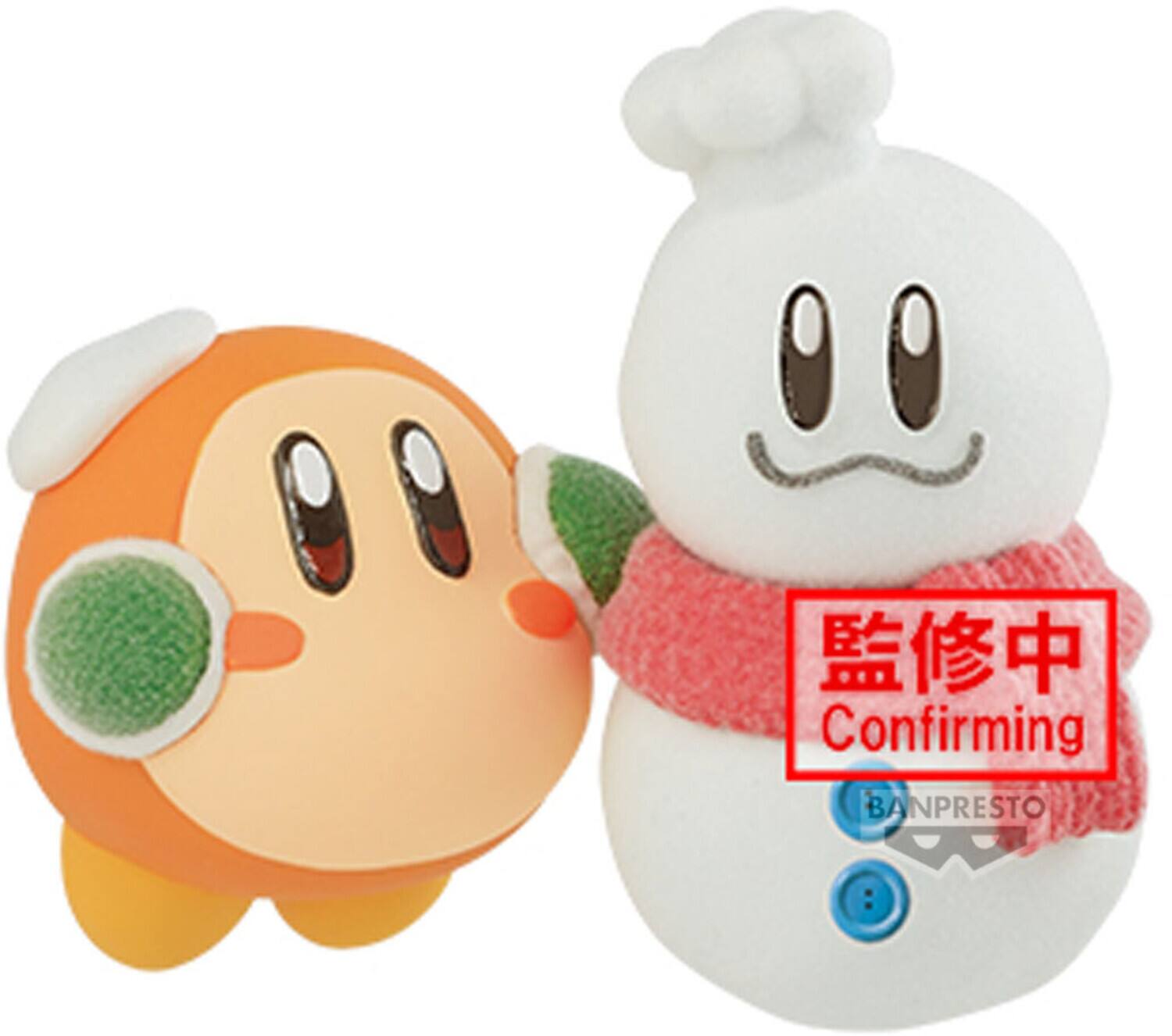 Banpresto Kirby Fluffy Puffy Mine - Play in the Snow Waddle Dee Figure - COLLECTIBLES